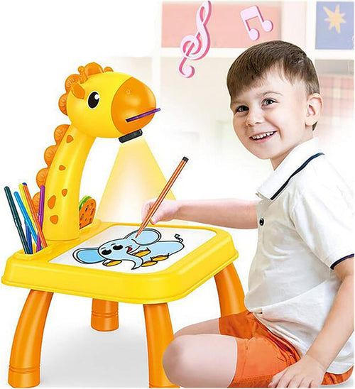 🎨 بروجيكتور الرسم التعليمي الذكي للأطفال - طاولة الإبداع والتعلم! ✨